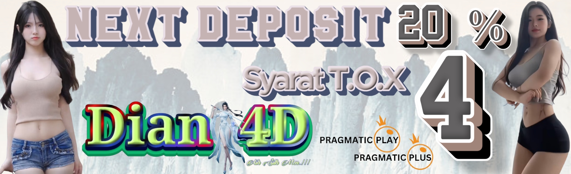 Dian4D Next Deposit 20 %