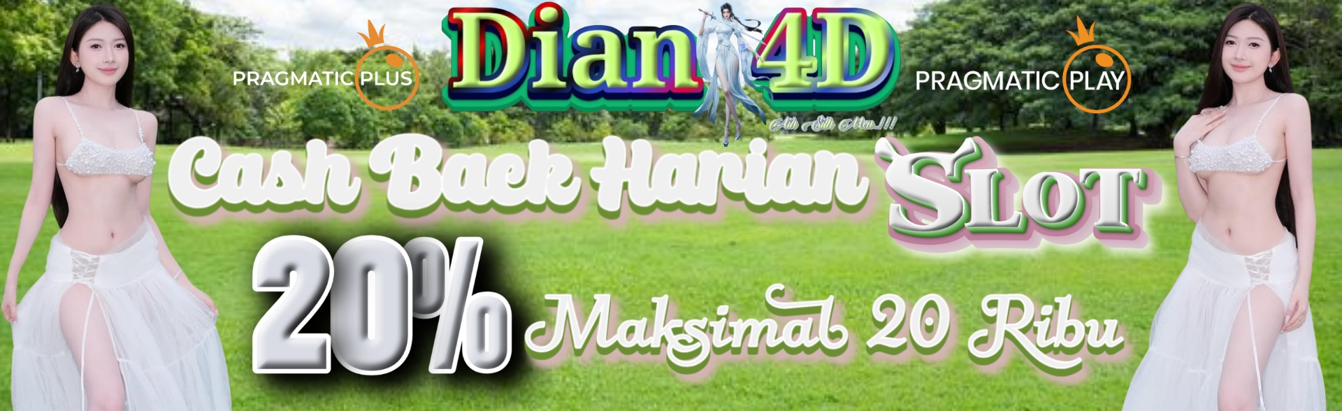Dian4D Cashback harian slot 20%