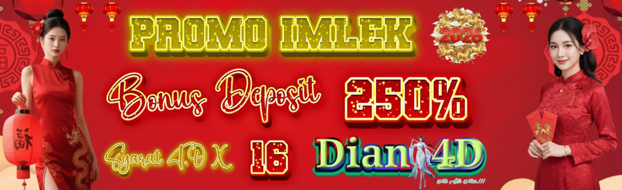 Special Imlek Bonus 250% Di Akhir