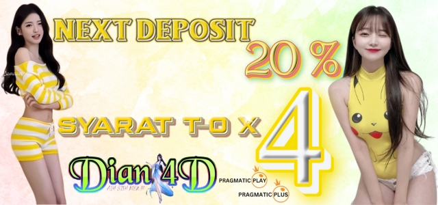 Next Deposit 20 %