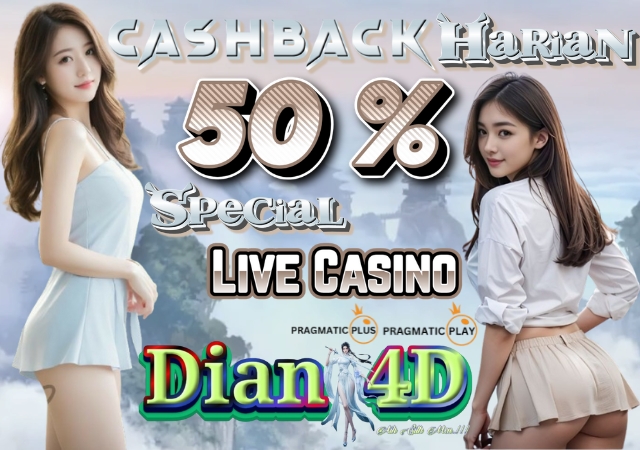 Dian4D Cashback Livecasino 100%