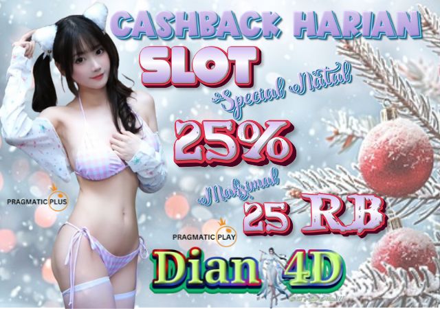 Cashback Harian Slot Special Natal 25%