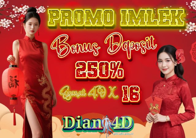 Special Imlek Bonus 250% Di Akhir